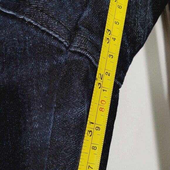 Suko Jeans Women's Dark Wash Cotton Blend Mid-Rise Bootcut Denim Jean Size 14 - Picture 13 of 15